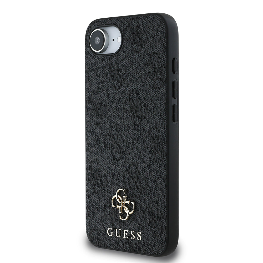 Apple iPhone 16E Kılıf Guess Orjinal Lisanslı M-safe Şarj Özellikli Small 4G Classic Kapak