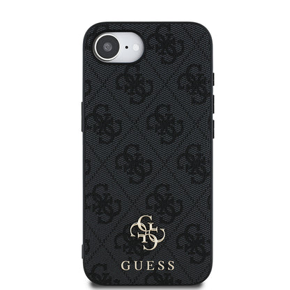 Apple iPhone 16E Kılıf Guess Orjinal Lisanslı M-safe Şarj Özellikli Small 4G Classic Kapak