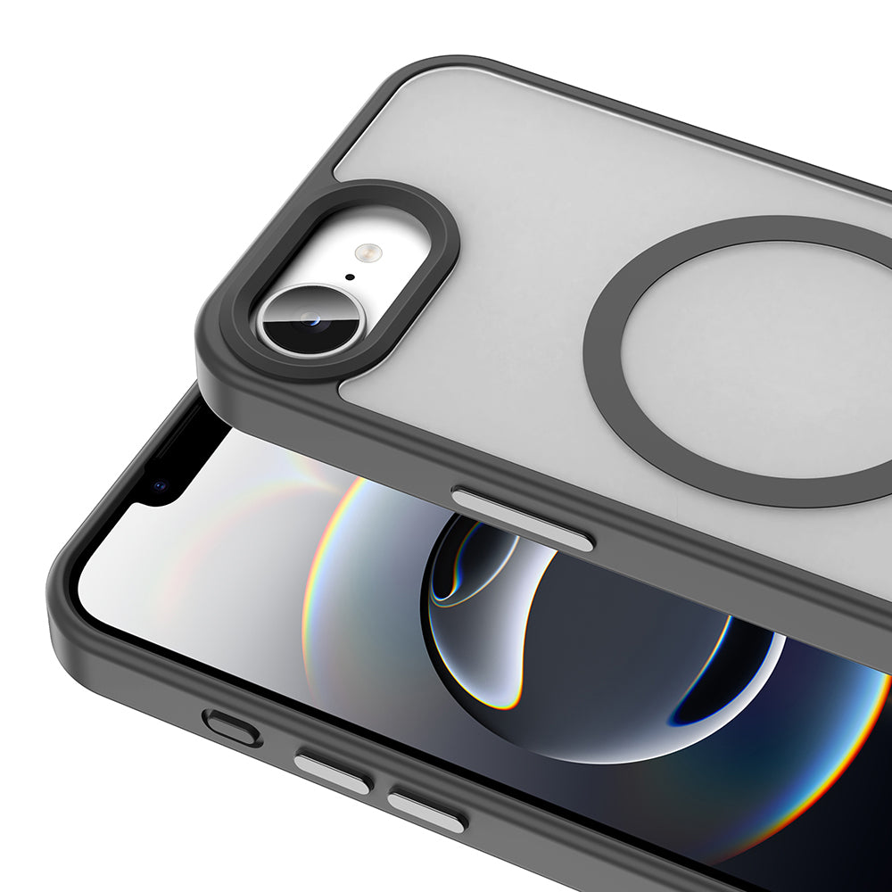 Apple iPhone 16E Kılıf M-safe Şarj Özellikli Mat Arka Yüzey Zore Sio Kapak