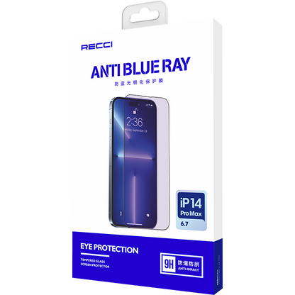 Apple iPhone 16E Recci Anti-Blue Light Cam Ekran Koruyucu