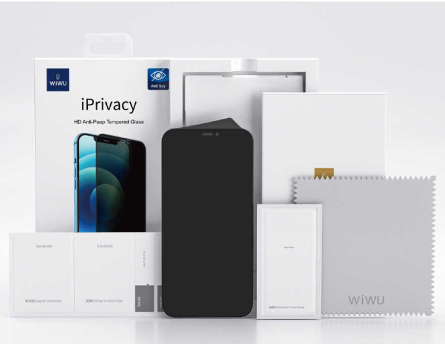 Apple iPhone 16E Wiwu iPrivacy HD Anti-Peep Ekran Koruyucu
