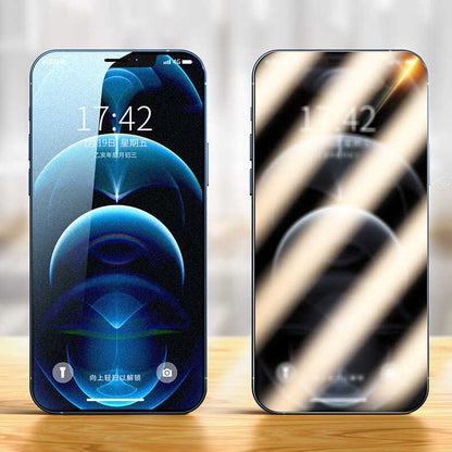Apple iPhone 16E Zore Rika Premium Privacy Temperli Cam Ekran Koruyucu
