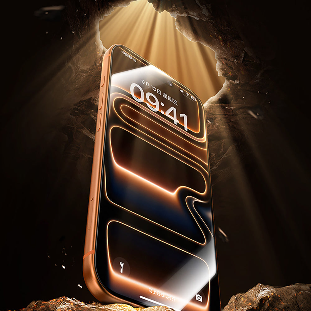Apple iPhone 17 Air Benks Glass Warrior 2.0 EZFita Safir Cam Ekran Koruyucu + Kolay Uygulama Aparatı