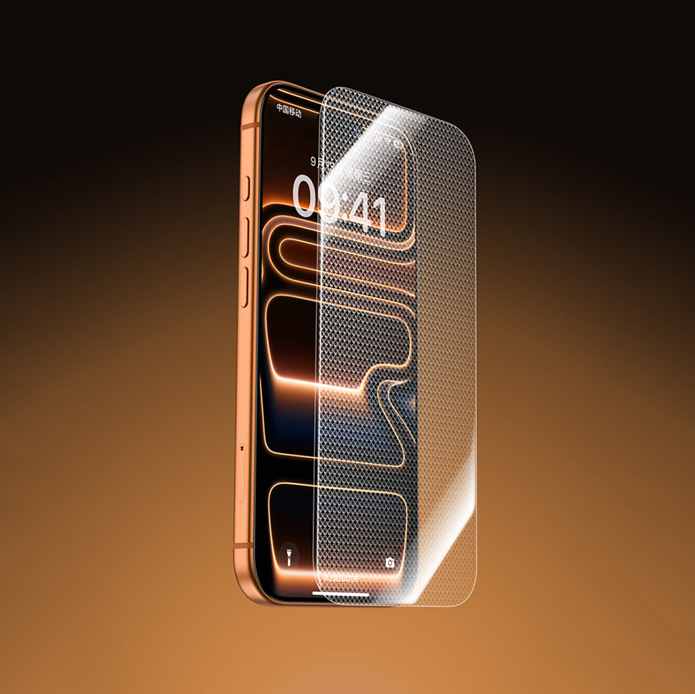 Apple iPhone 17 Air Benks Glass Warrior 2.0 EZFita Safir Cam Ekran Koruyucu + Kolay Uygulama Aparatı