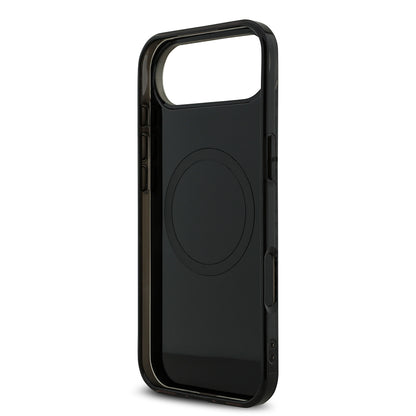Apple iPhone 17 Air Kılıf AMG Orjinal Lisanslı M-safe Şarj Özellikli Çift Katmanlı Kırmızı Çapraz Çizgili Kapak