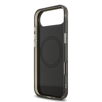 Apple iPhone 17 Air Kılıf AMG Orjinal Lisanslı M-safe Şarj Özellikli IML Baskı Logolu Çift Katmanlı Bow Lines Kapak