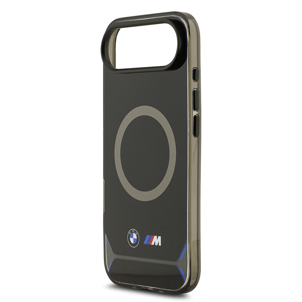 Apple iPhone 17 Air Kılıf BMW Orjinal Lisanslı M-safe Şarj Özellikli Metal Buton Tasarımlı IML Baskılı M Dizayn Kapak
