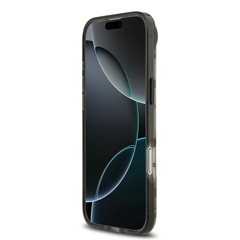 Apple iPhone 17 Air Kılıf BMW Orjinal Lisanslı M-safe Şarj Özellikli Metal Kamera Butonlu Yatay Şeritli M Dizayn Kapak