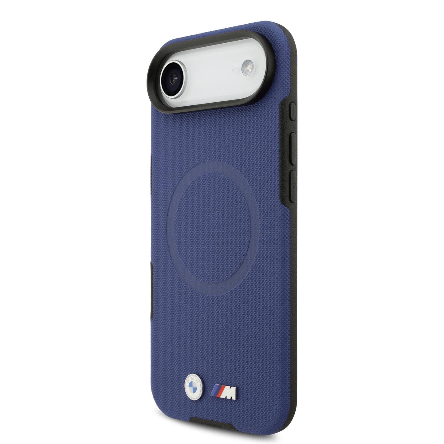 Apple iPhone 17 Air Kılıf BMW Orjinal Lisanslı M-safe Şarj Özellikli Metal Logolu Delikli M Dizayn Deri Kapak