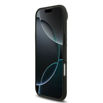 Apple iPhone 17 Air Kılıf BMW Orjinal Lisanslı M-safe Şarj Özellikli Metal Logolu Delikli M Dizayn Deri Kapak