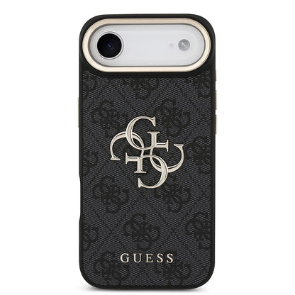Apple iPhone 17 Air Kılıf Guess Orjinal Lisanslı 4G Büyük Metal Logolu Kalın Askılı Kapak