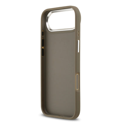 Apple iPhone 17 Air Kılıf Guess Orjinal Lisanslı Grained 4G Metal Büyük Logolu Kapak