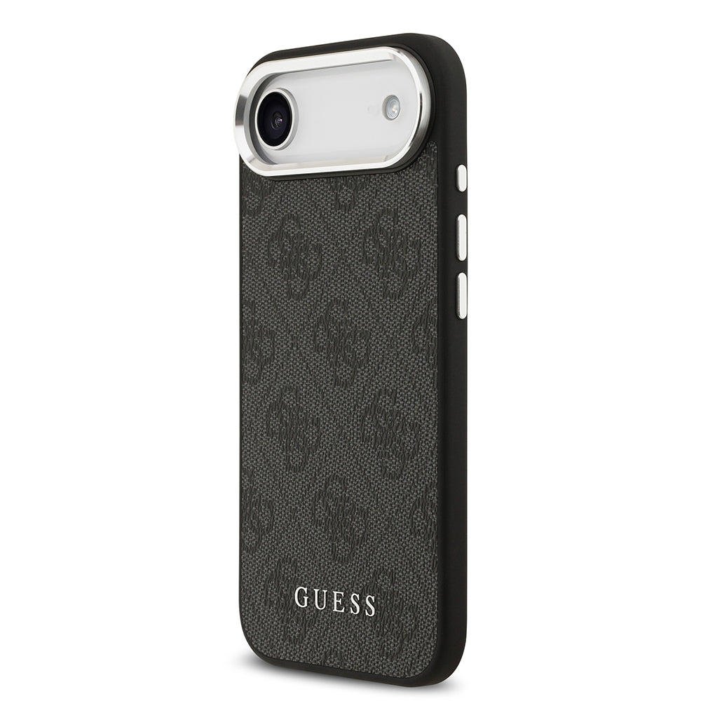 Apple iPhone 17 Air Kılıf Guess Orjinal Lisanslı M-safe Şarj Özellikli 4G Klasik Yazı Logolu Kapak