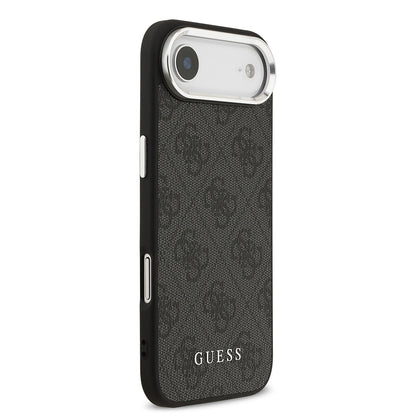 Apple iPhone 17 Air Kılıf Guess Orjinal Lisanslı M-safe Şarj Özellikli 4G Klasik Yazı Logolu Kapak