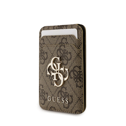 Apple iPhone 17 Air Kılıf Guess Orjinal Lisanslı M-safe Şarj Özellikli Askılı ve 4G Logo Kartlıklı Kapak