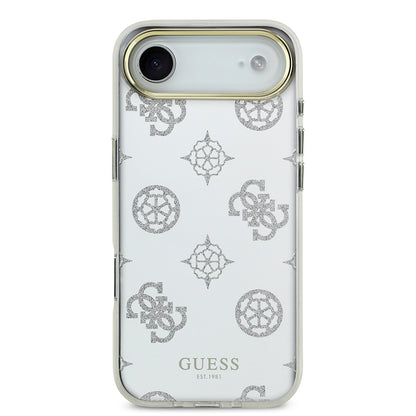 Apple iPhone 17 Air Kılıf Guess Orjinal Lisanslı Metal Kamera Çerçeveli Simli Aynalı Kapak