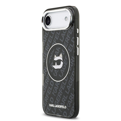 Apple iPhone 17 Air Kılıf Karl Lagerfeld Orjinal Lisanslı IML Baskılı Choupette Heads Kapak