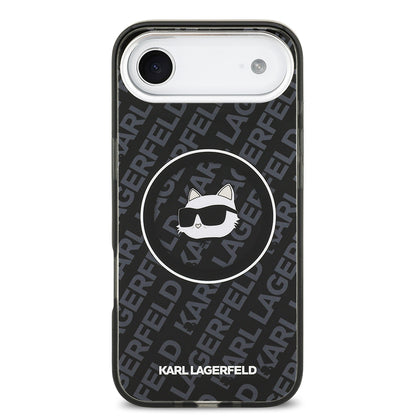 Apple iPhone 17 Air Kılıf Karl Lagerfeld Orjinal Lisanslı IML Baskılı Choupette Heads Kapak