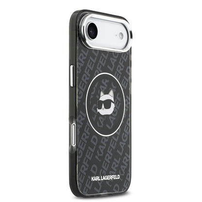 Apple iPhone 17 Air Kılıf Karl Lagerfeld Orjinal Lisanslı IML Baskılı Choupette Heads Kapak
