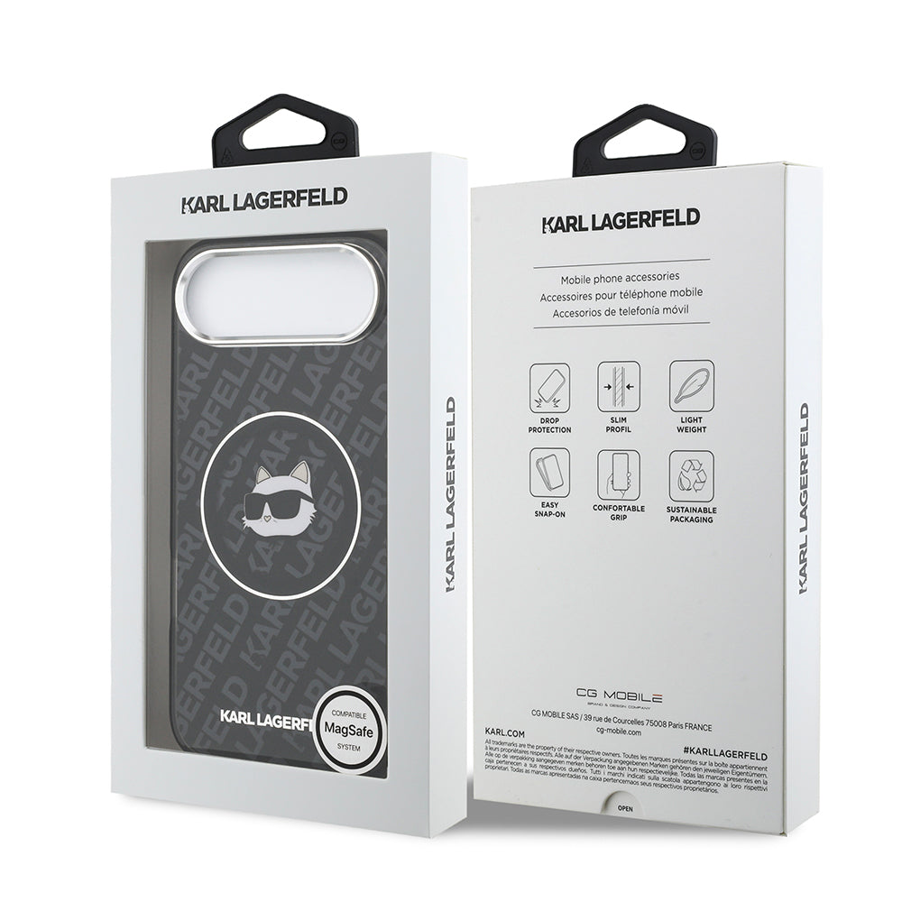 Apple iPhone 17 Air Kılıf Karl Lagerfeld Orjinal Lisanslı IML Baskılı Choupette Heads Kapak