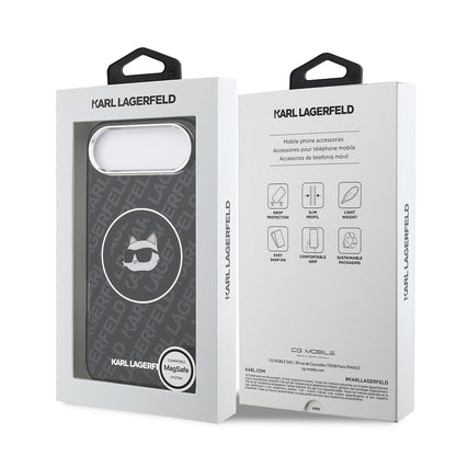 Apple iPhone 17 Air Kılıf Karl Lagerfeld Orjinal Lisanslı IML Baskılı Choupette Heads Kapak