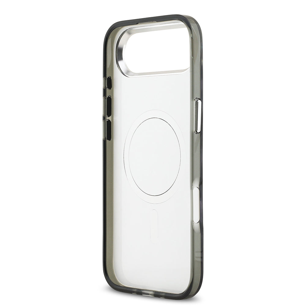 Apple iPhone 17 Air Kılıf Karl Lagerfeld Orjinal Lisanslı M-safe Şarj Özellikli IML Leopar Baskılı Kapak