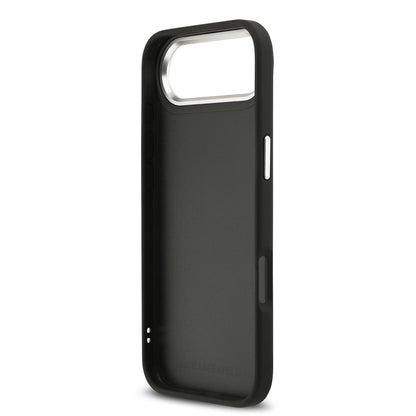 Apple iPhone 17 Air Kılıf Karl Lagerfeld Orjinal Lisanslı Metal Logolu K&C Heads Pin Kapak