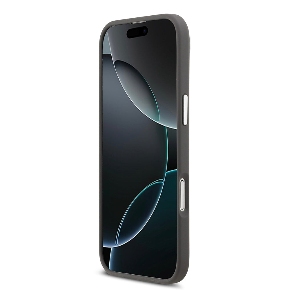 Apple iPhone 17 Air Kılıf Karl Lagerfeld Orjinal Lisanslı Metal Logolu K&C Heads Pin Kapak