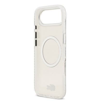Apple iPhone 17 Air Kılıf Lacoste Orjinal Lisanslı M-safe Şarj Özellikli İkonik Timsah Logolu Buzlu Kapak