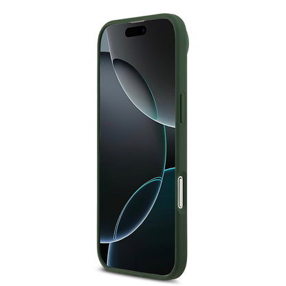 Apple iPhone 17 Air Kılıf Lacoste Orjinal Lisanslı M-safe Şarj Özellikli PU Deri Tasarımlı Metal Logolu Kapak