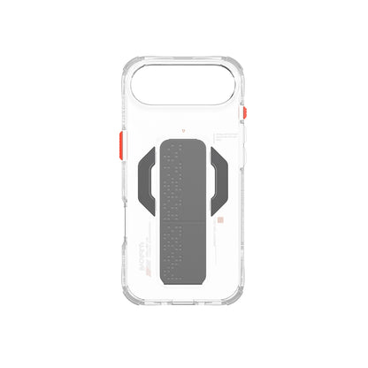 Apple iPhone 17 Air Kılıf M-Safe Şarj Özellikli Airbag Tasarımlı Standlı Skinarma Haxa Kapak