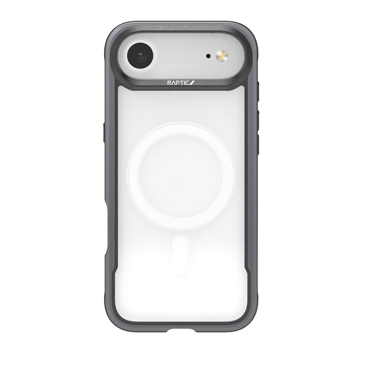 Apple iPhone 17 Air Kılıf M-safe Şarj Özellikli Airbagli Raptic Shield Serisi Şeffaf Arka Yüzey Kapak