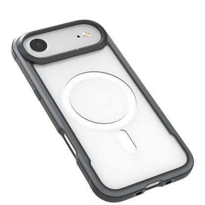 Apple iPhone 17 Air Kılıf M-safe Şarj Özellikli Airbagli Raptic Shield Serisi Şeffaf Arka Yüzey Kapak