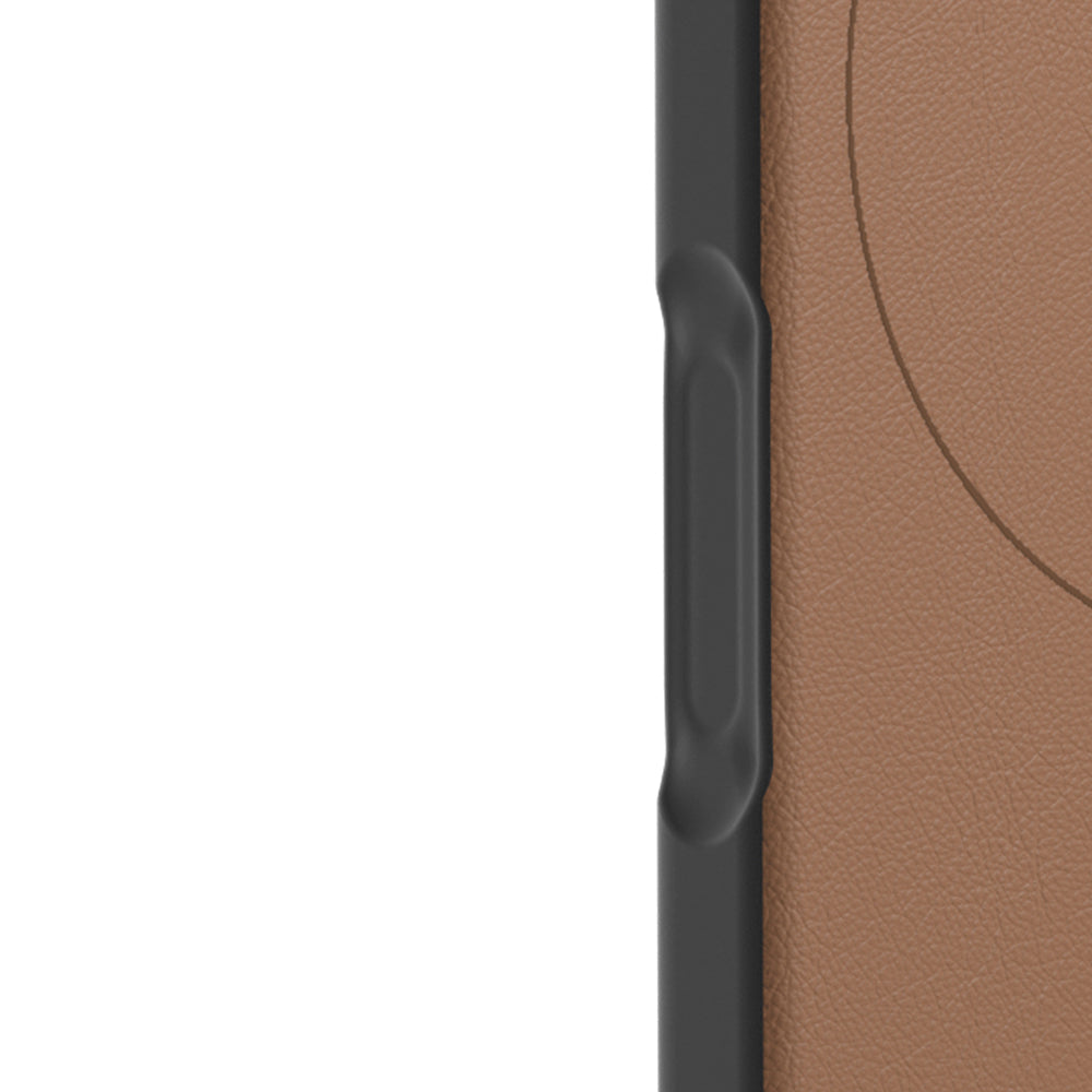 Apple iPhone 17 Air Kılıf M-safe Şarj Özellikli Basit Mat Deri Desenli Youngkit Tech Fashion Serisi Kapak
