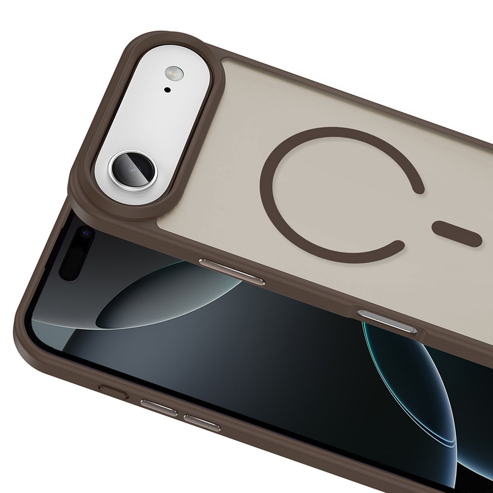 Apple iPhone 17 Air Kılıf M-safe Şarj Özellikli Mat Arka Yüzey Zore Sio Kapak