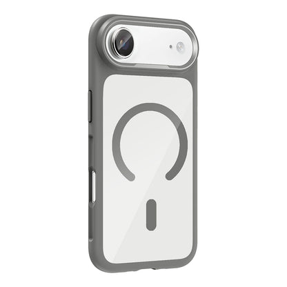 Apple iPhone 17 Air Kılıf M-Safe Şarj Özellikli Metal Kamera Çerçeveli Zore Tiko Kapak