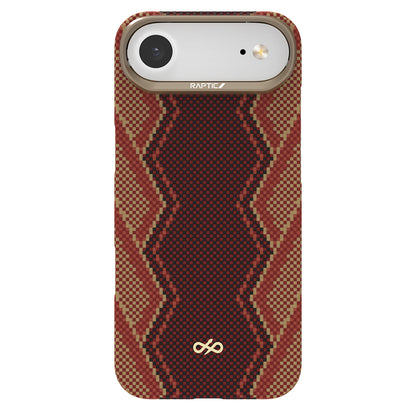 Apple iPhone 17 Air Kılıf M-safe Şarj Özellikli Raptic Aramid Skin Bionic Serisi Kapak