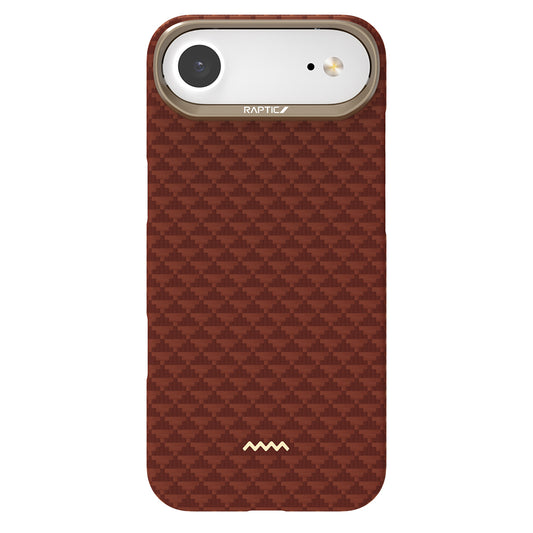 Apple iPhone 17 Air Kılıf M-safe Şarj Özellikli Raptic Aramid Skin Origin Serisi Kapak