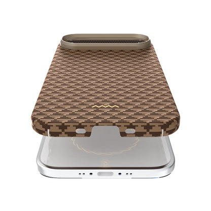 Apple iPhone 17 Air Kılıf M-safe Şarj Özellikli Raptic Aramid Skin Origin Serisi Kapak