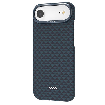 Apple iPhone 17 Air Kılıf M-safe Şarj Özellikli Raptic Aramid Skin Origin Serisi Kapak