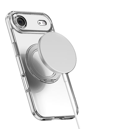 Apple iPhone 17 Air Kılıf M-safe Şarj Özellikli Standlı Airbag Tasarımlı Mutural Fresh Serisi Kapak
