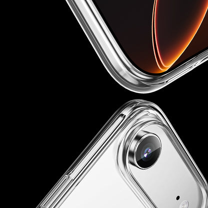 Apple iPhone 17 Air Kılıf M-safe Şarj Özellikli Transparan Sert PC Wlons Pita Kapak