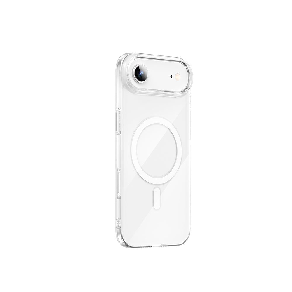 Apple iPhone 17 Air Kılıf M-safe Şarj Özellikli Wiwu YXK-207 Invisible Pro Sert PC Kapak