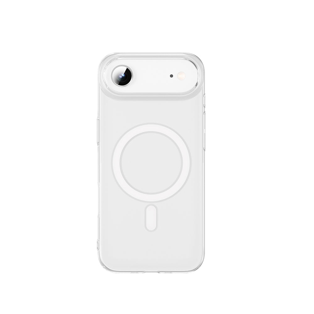 Apple iPhone 17 Air Kılıf M-safe Şarj Özellikli Wiwu YXK-207 Invisible Pro Sert PC Kapak