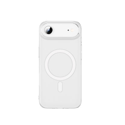 Apple iPhone 17 Air Kılıf M-safe Şarj Özellikli Wiwu YXK-207 Invisible Pro Sert PC Kapak