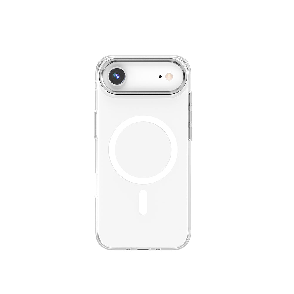 Apple iPhone 17 Air Kılıf M-safe Şarj Özellikli Wiwu YXK-208 Invisible Ultra Sert PC Kapak