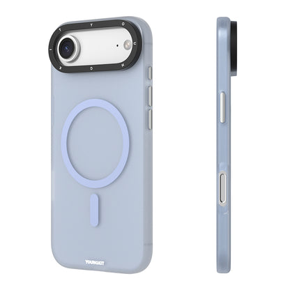 Apple iPhone 17 Air Kılıf M-safe Şarj Özellikli Youngkit Hidden Sand Serisi Kapak
