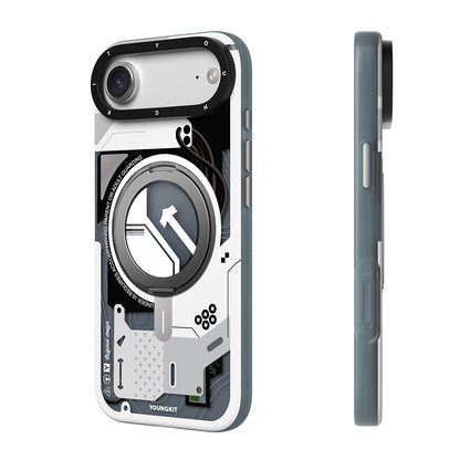 Apple iPhone 17 Air Kılıf M-safe Şarj Özellikli Youngkit Starship Serisi Kapak