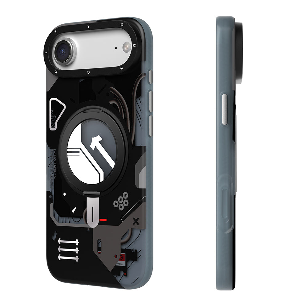 Apple iPhone 17 Air Kılıf M-safe Şarj Özellikli Youngkit Starship Serisi Kapak