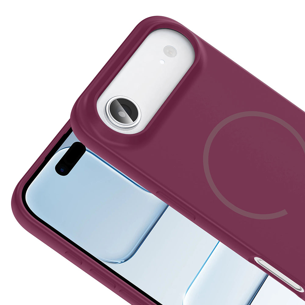 Apple iPhone 17 Air Kılıf M-safe Şarj Özellikli Zore Meta Kapak